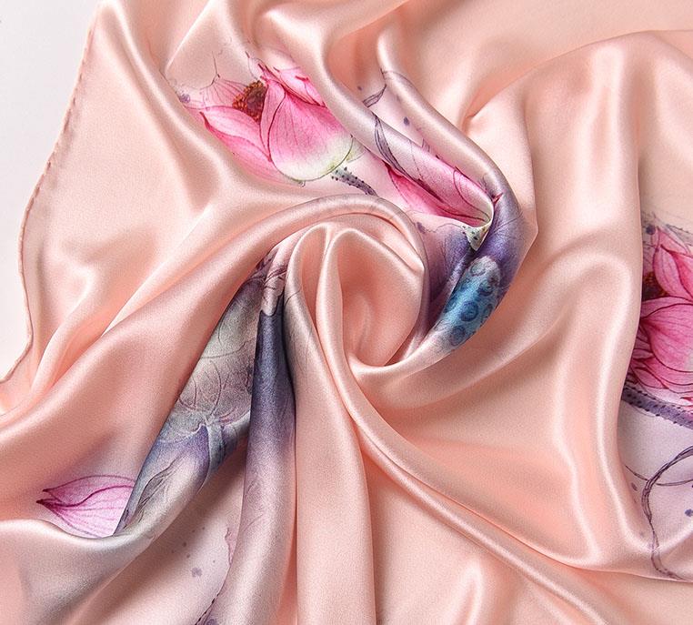 écharpe en satin de soie2-11 silk satin scarf2-11