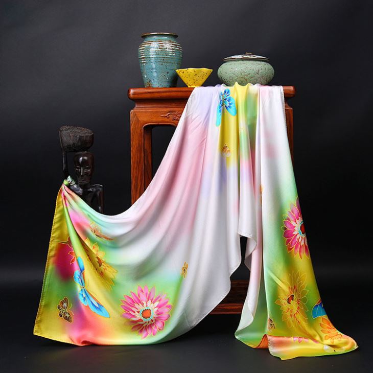wholesale Print Silk Scarf factory