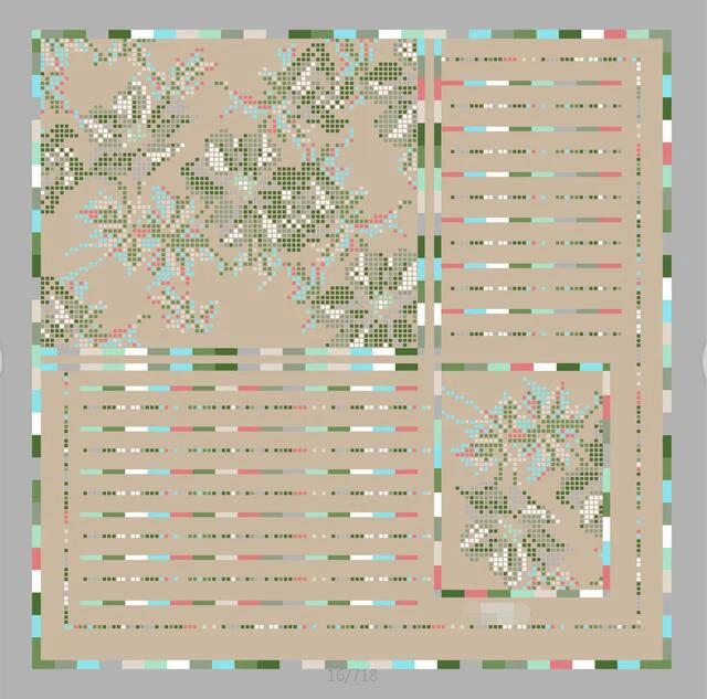 China Custom Lady Silk Scarf Manufacturer